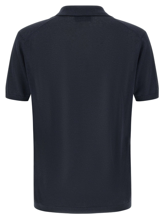 Riviera Project Open Collar Polo Shirt