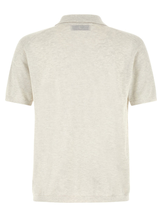 Riviera Project Open Collar Polo Shirt