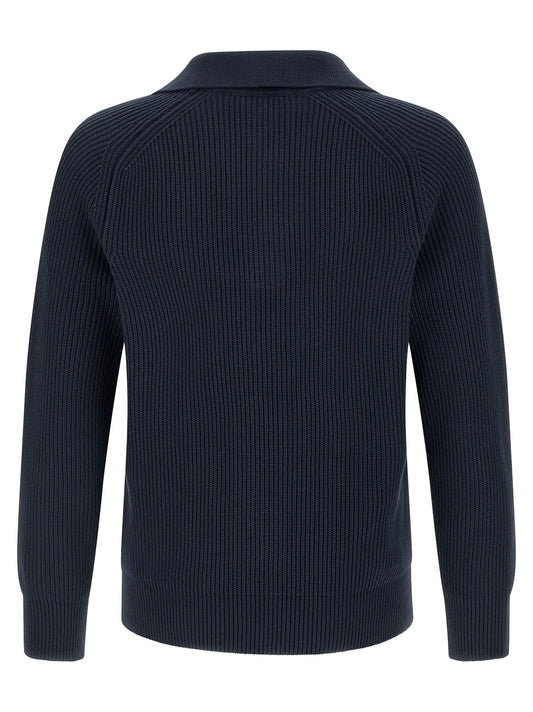Riviera Project Polo Sweater