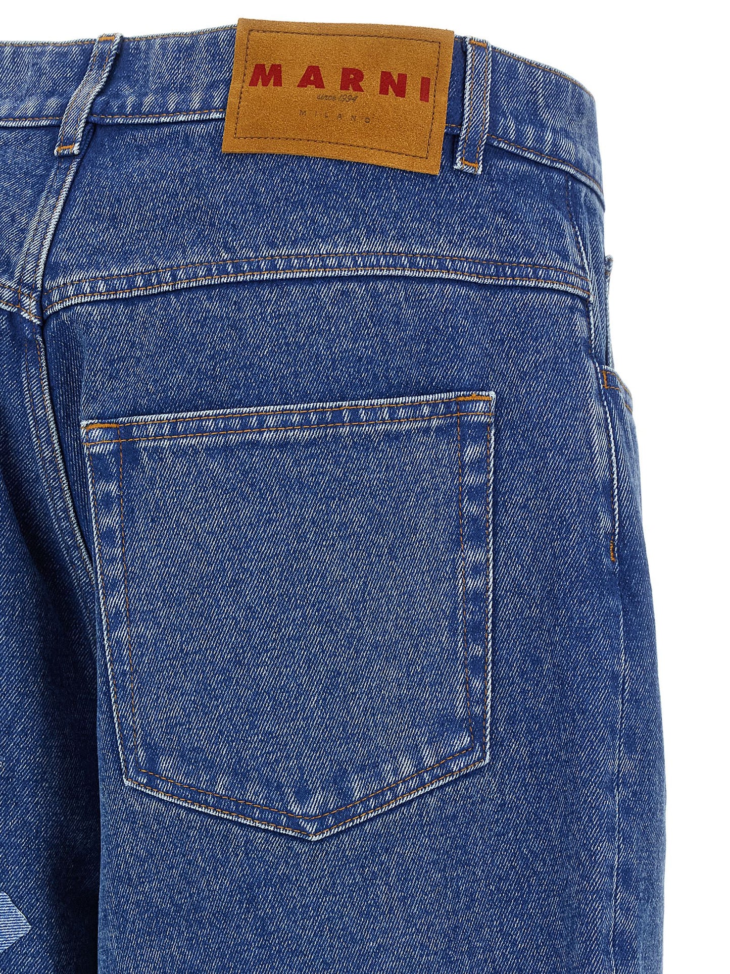 Marni Patch Jeans