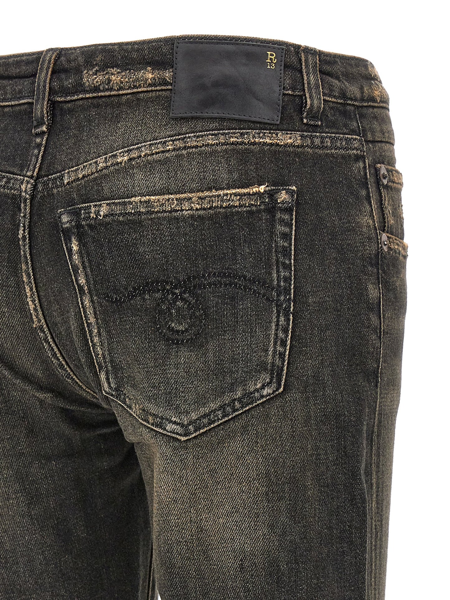 R13 R13 Boy Straight Jeans