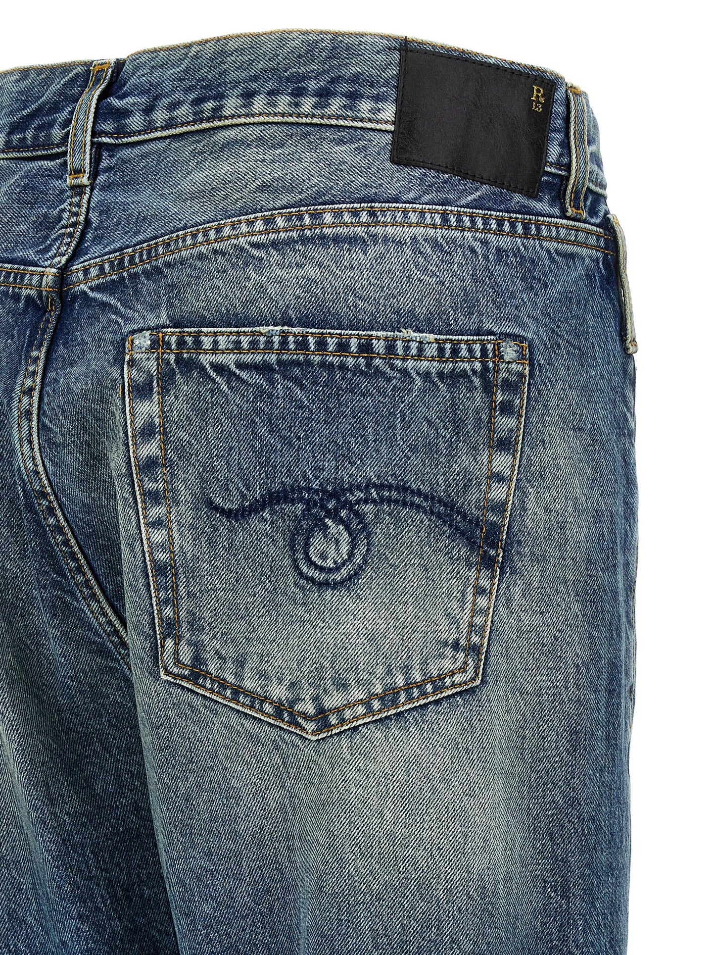 R13 R13 Cross Over Jeans