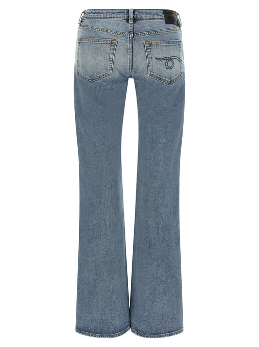 R13 Boy Flare Jeans