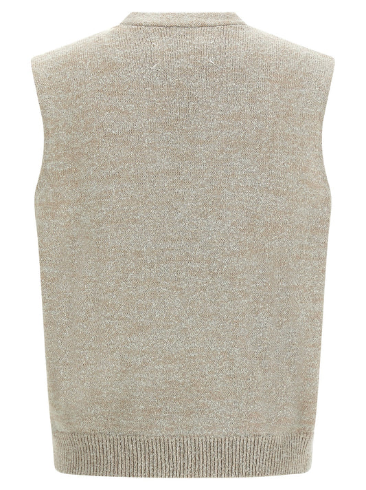 سترة Maison Margiela المحبوكة من البوكليه