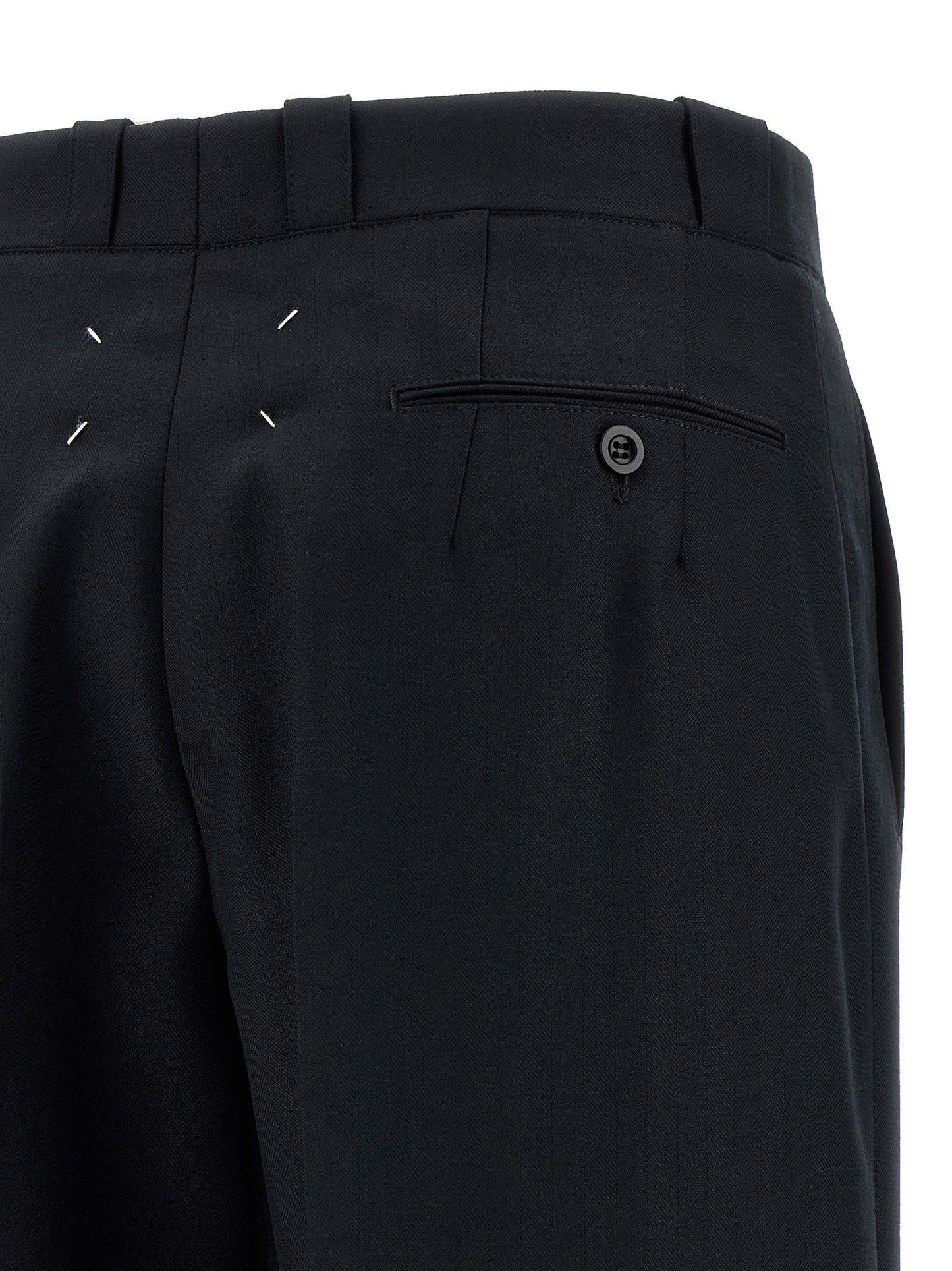 Maison Margiela Herringbone Trousers