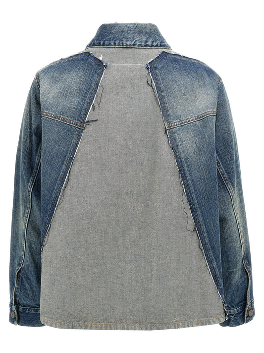جاكيت دينم متعدد الطبقات من Mm6 Maison Margiela