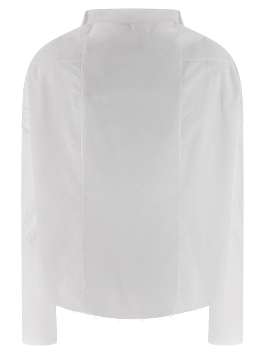 Mm6 Maison Margiela Numeric Signature Mm6 Embroidered Shirt
