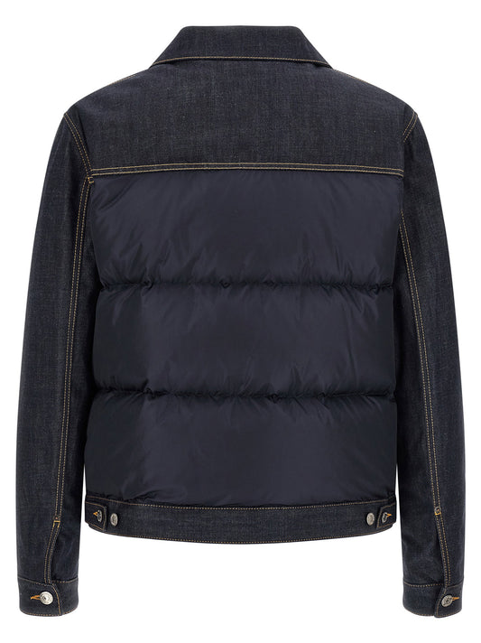 Dsquared2 Padded Hybrid Trucker Jacket