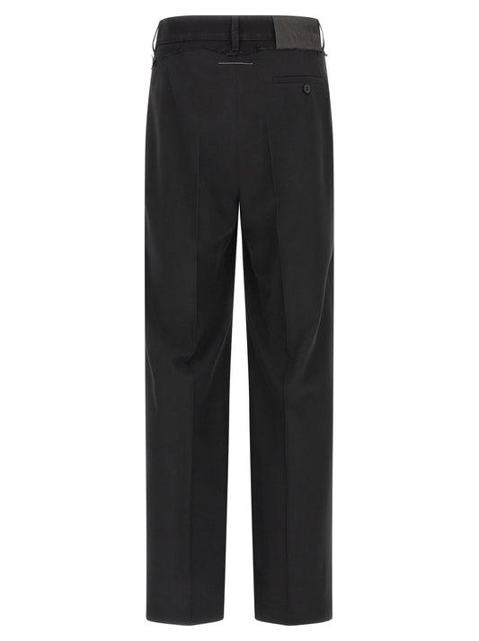 Mm6 Maison Margiela Denim Insert Pants