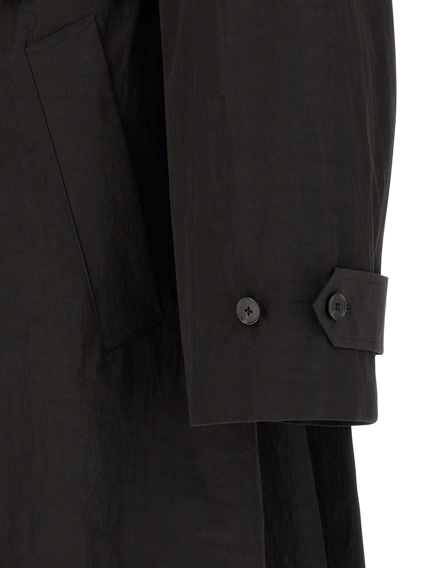 Ssstein Ssstein Technical Fabric Trench Coat