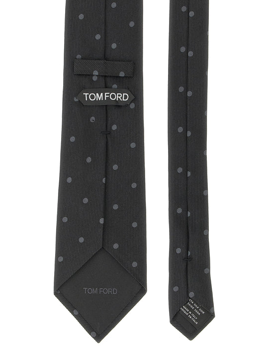 Tom Ford Polka Dot Silk Tie