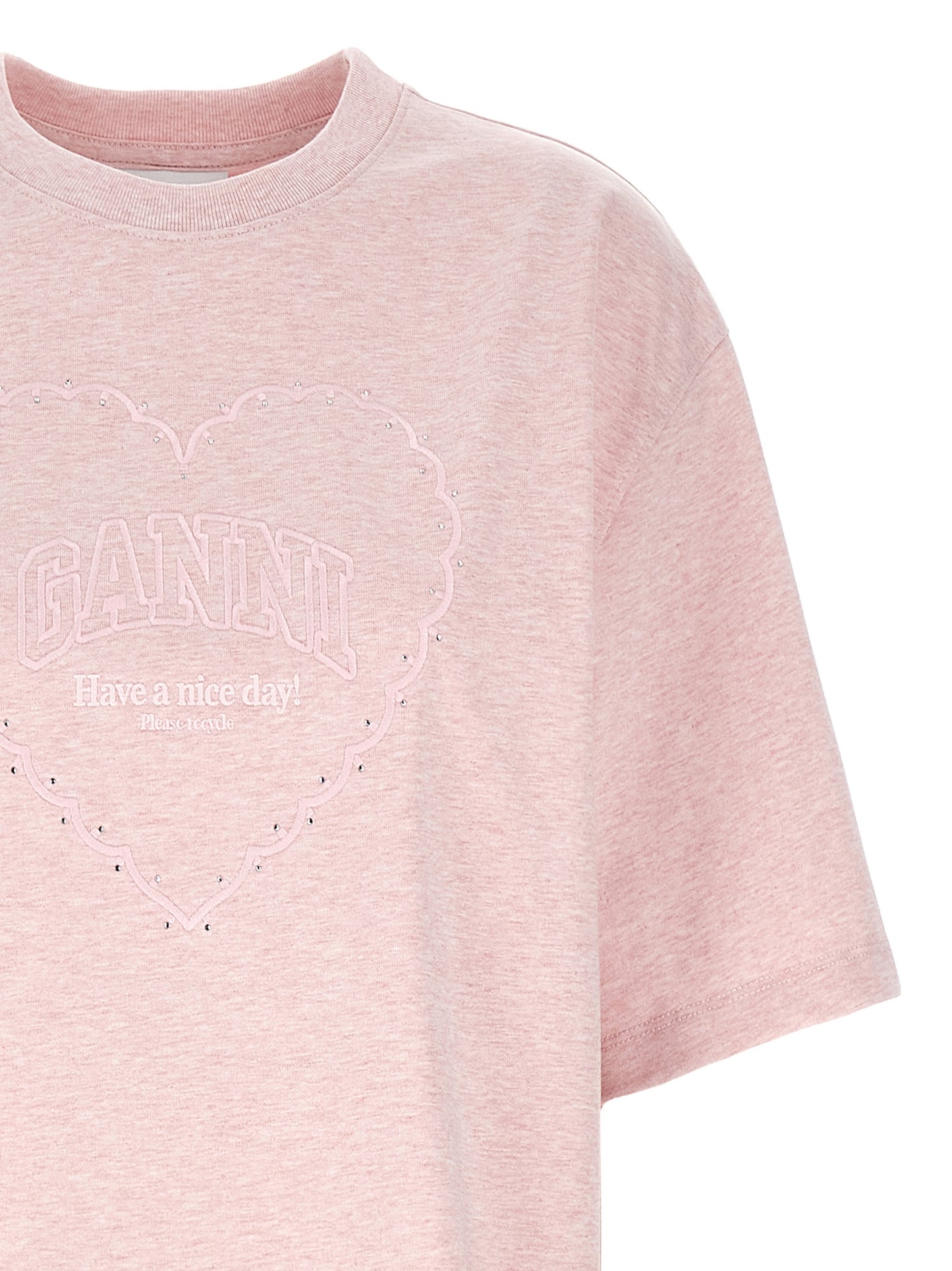Ganni Ganni Heart T-shirt