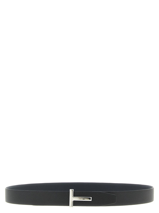 Tom Ford Hammered Reversible Belt