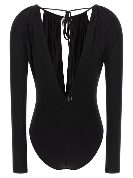 Marine Serre Jewel Pendant Bodysuit