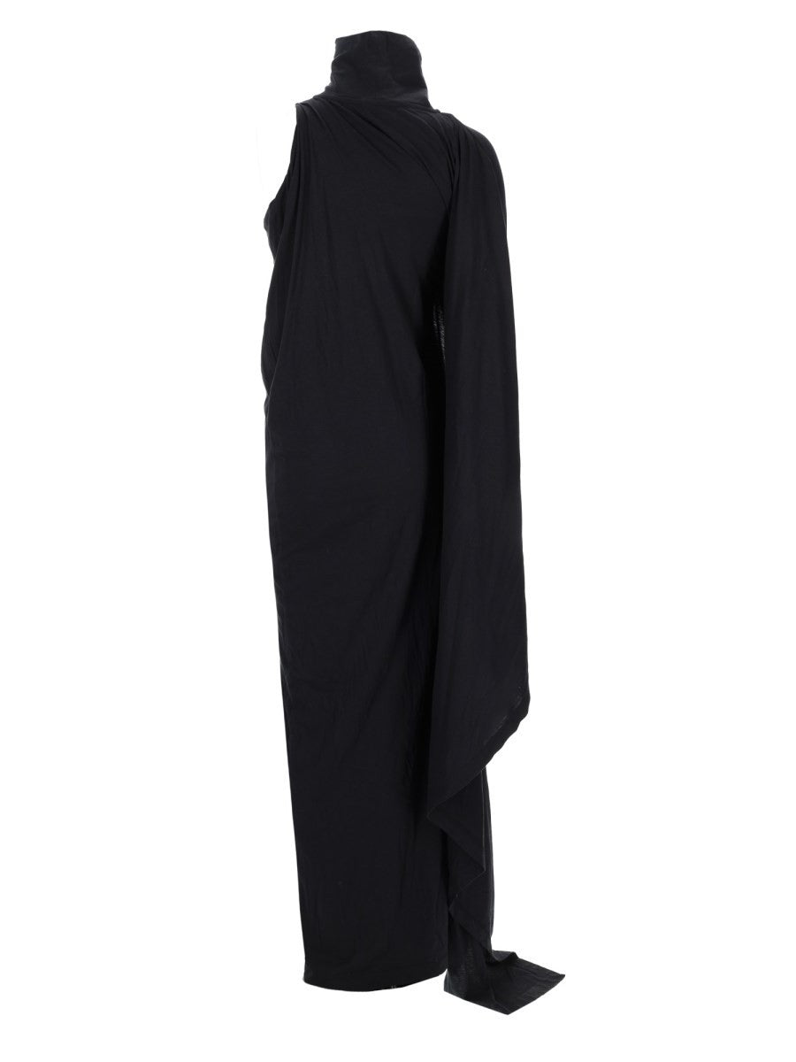 ABITO "THE DOOR" LUNGO DRAPPEGGIATO