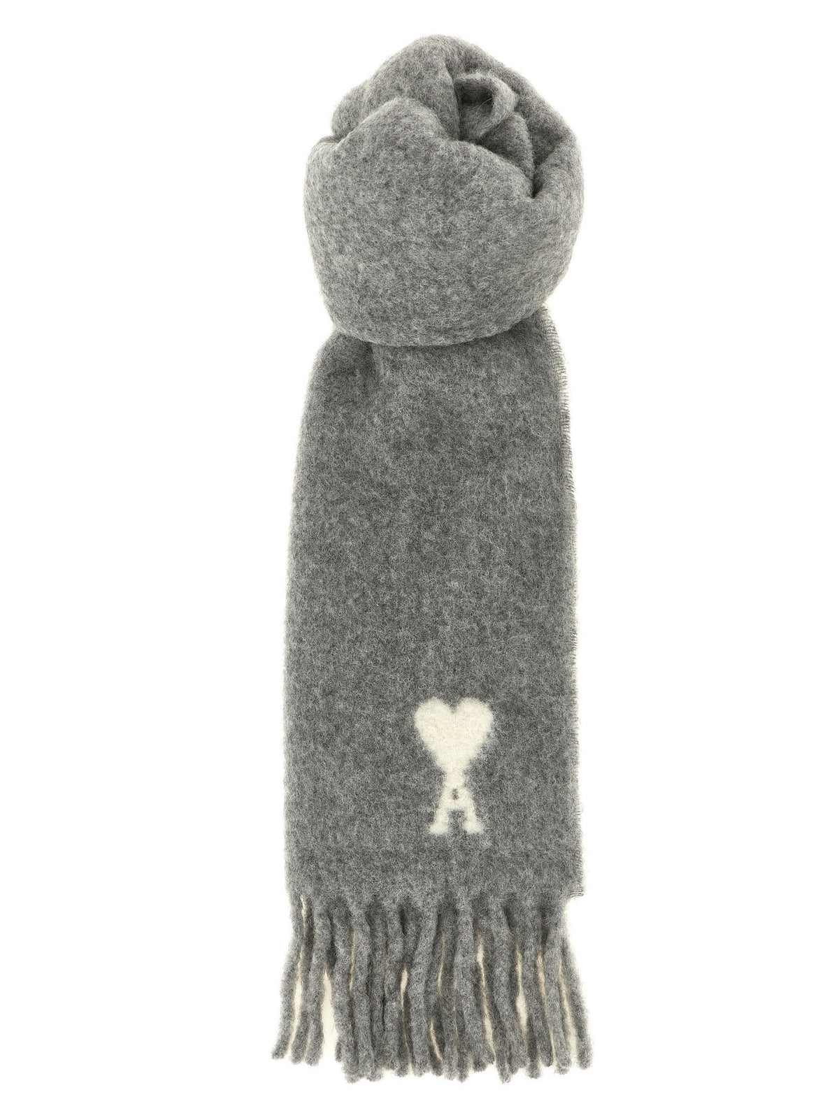 ADC logo scarf and fringes