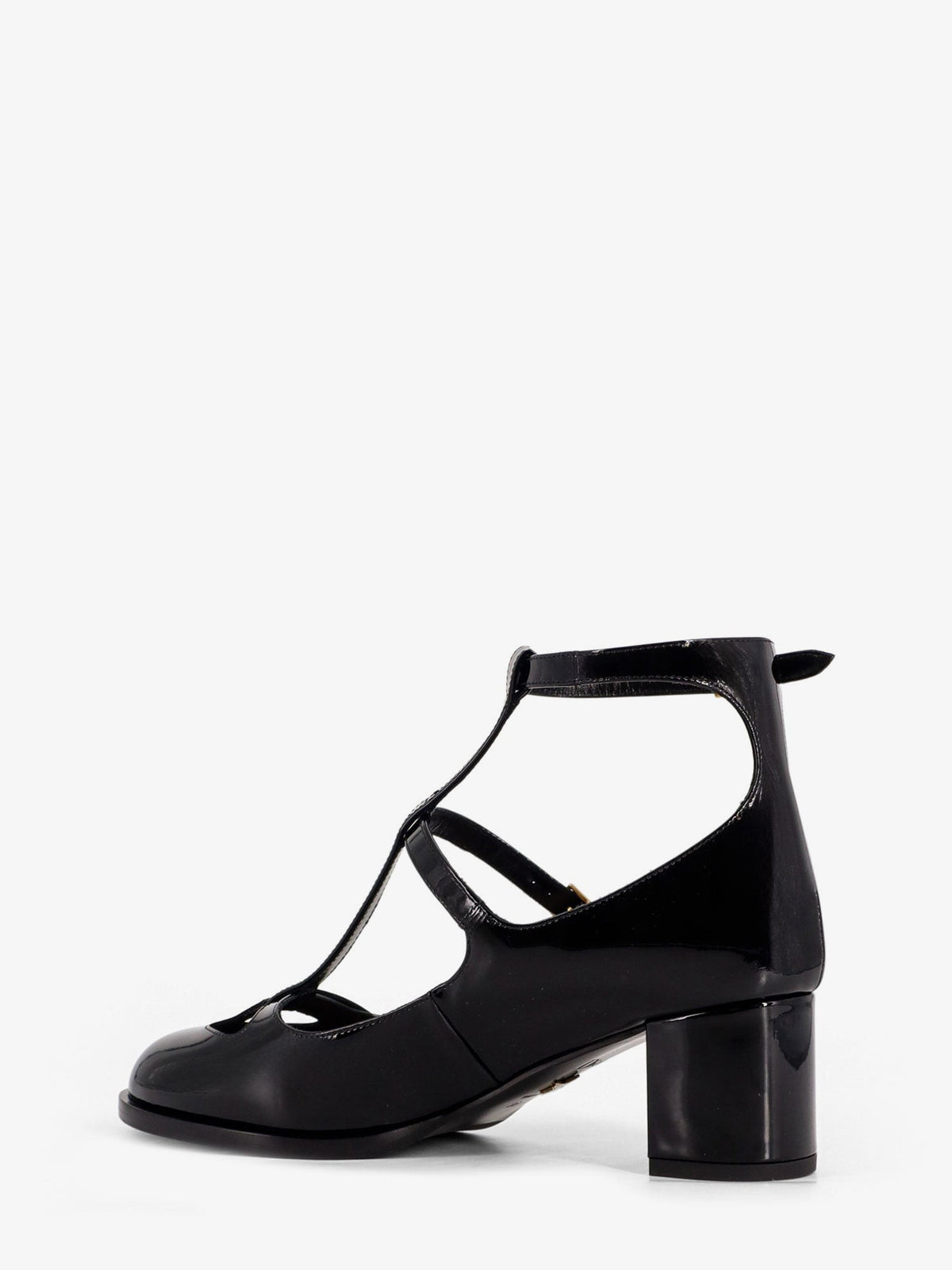 Aime Dior patent leather Mary Jane pumps