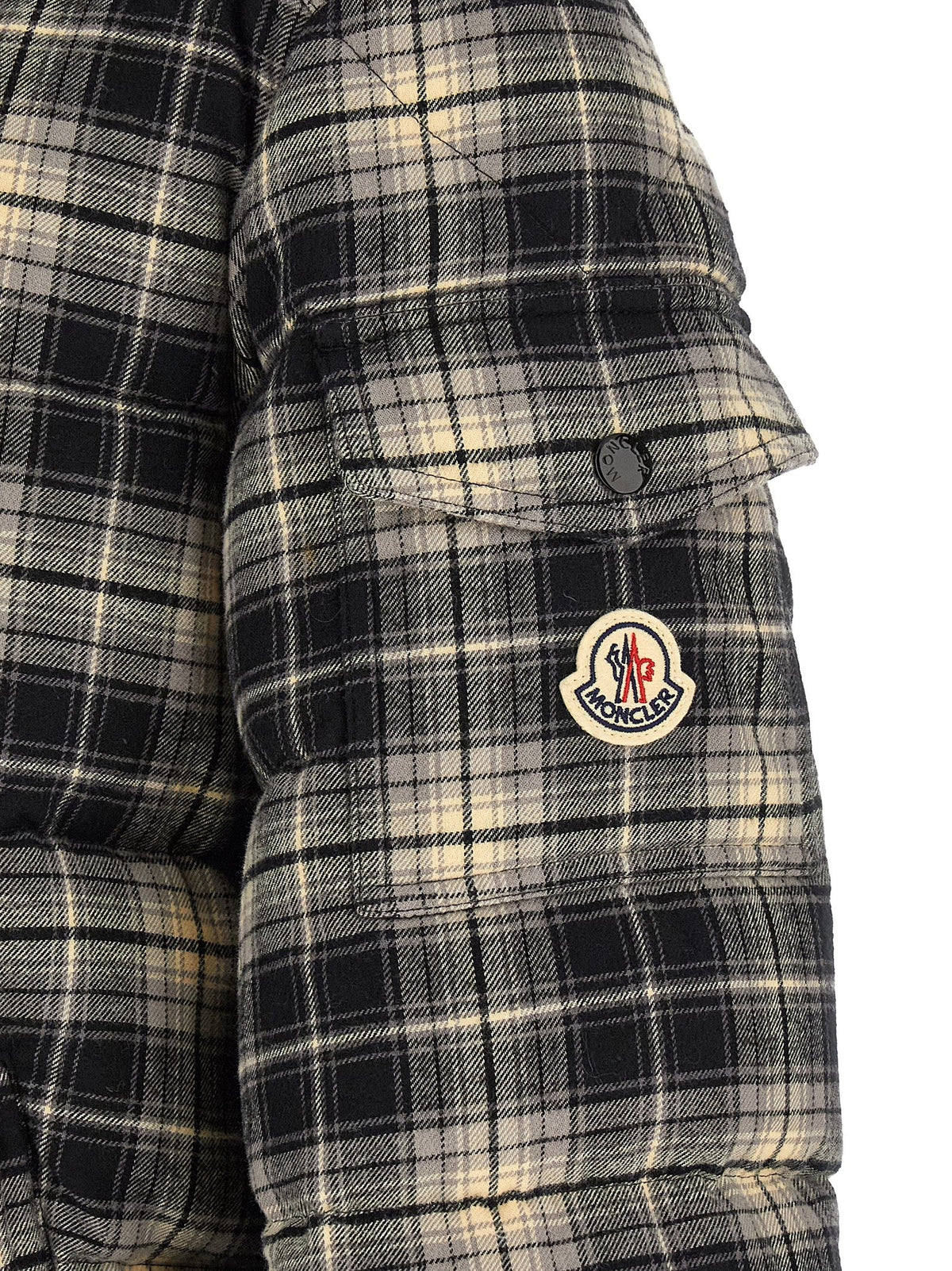'Airor' check down jacket