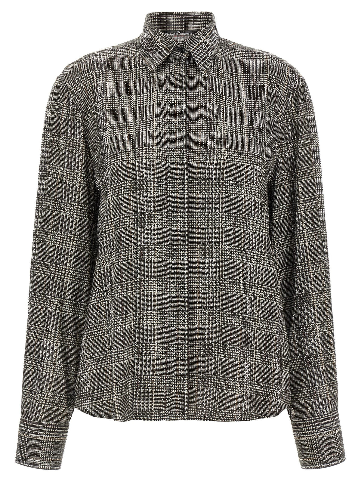 All-over rhinestone shirt