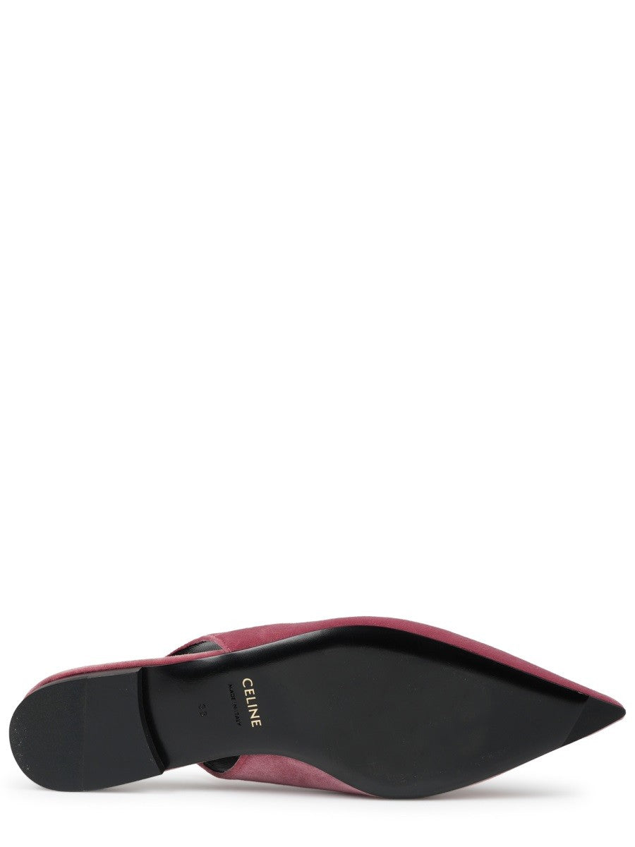alma triomphe velvet flat slingback 05
