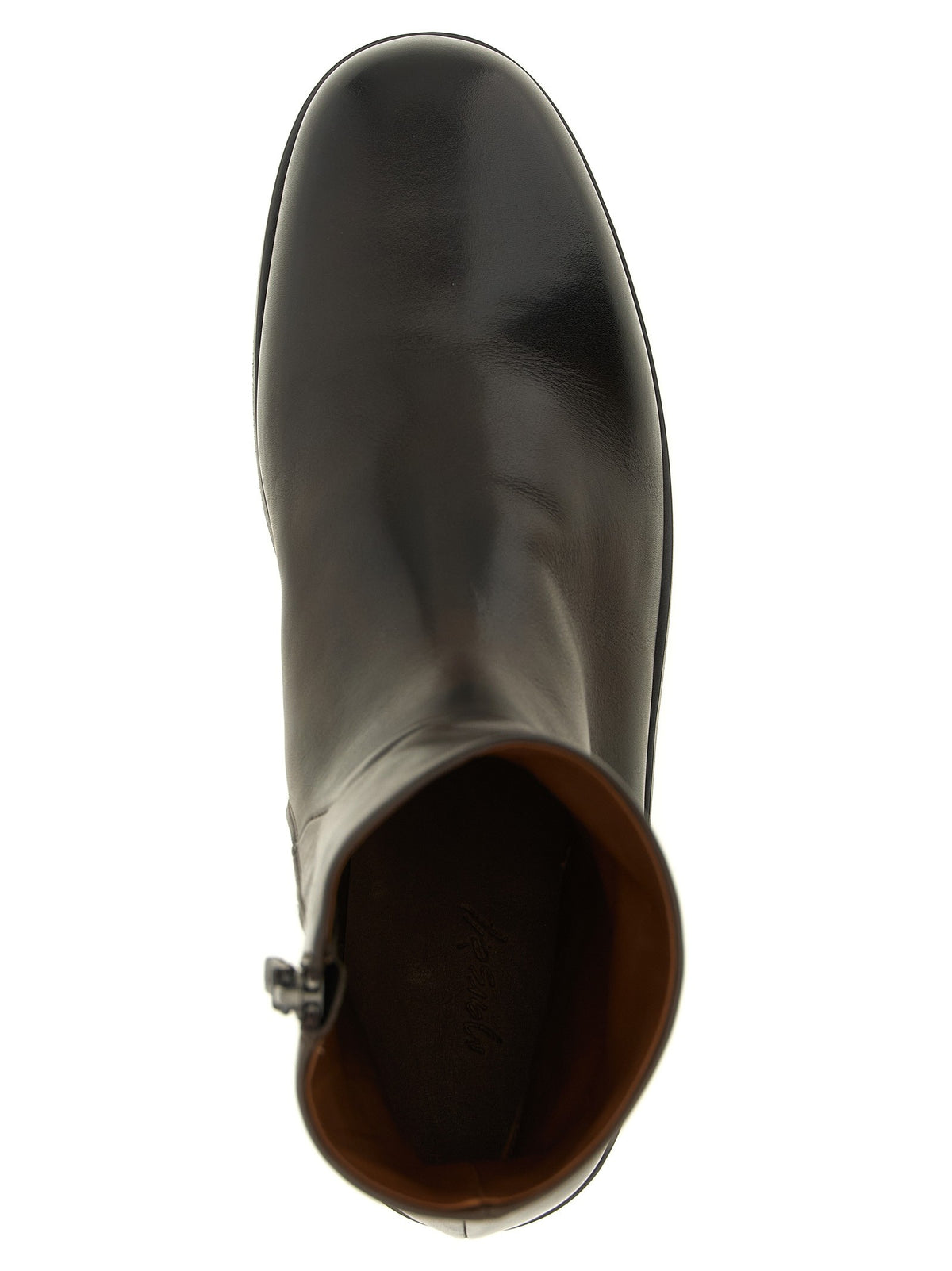 Ankle boots with zip