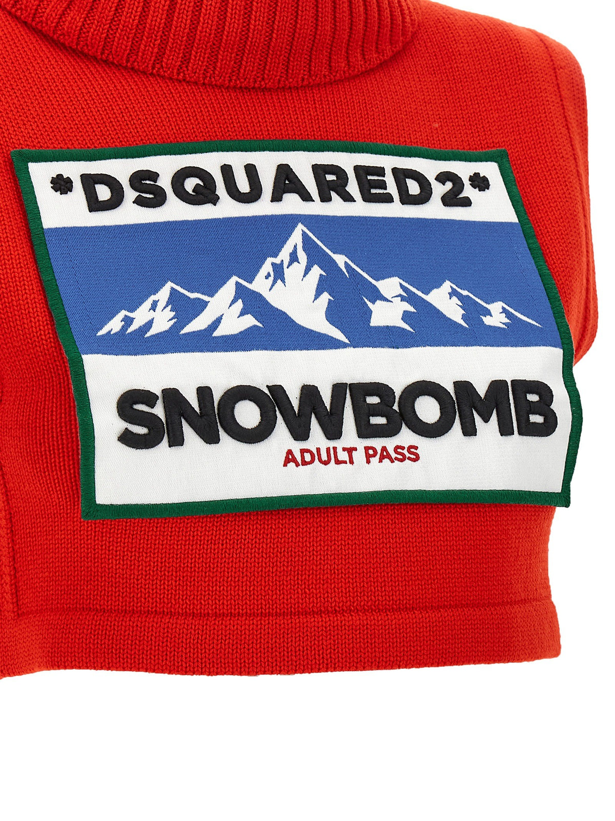 'Après Ski' cropped vest