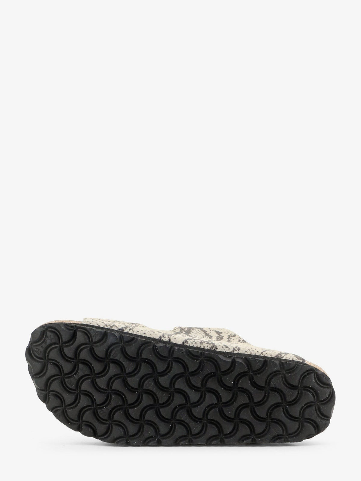 Arizona Snake Oyster Sandals in Python Print Leather