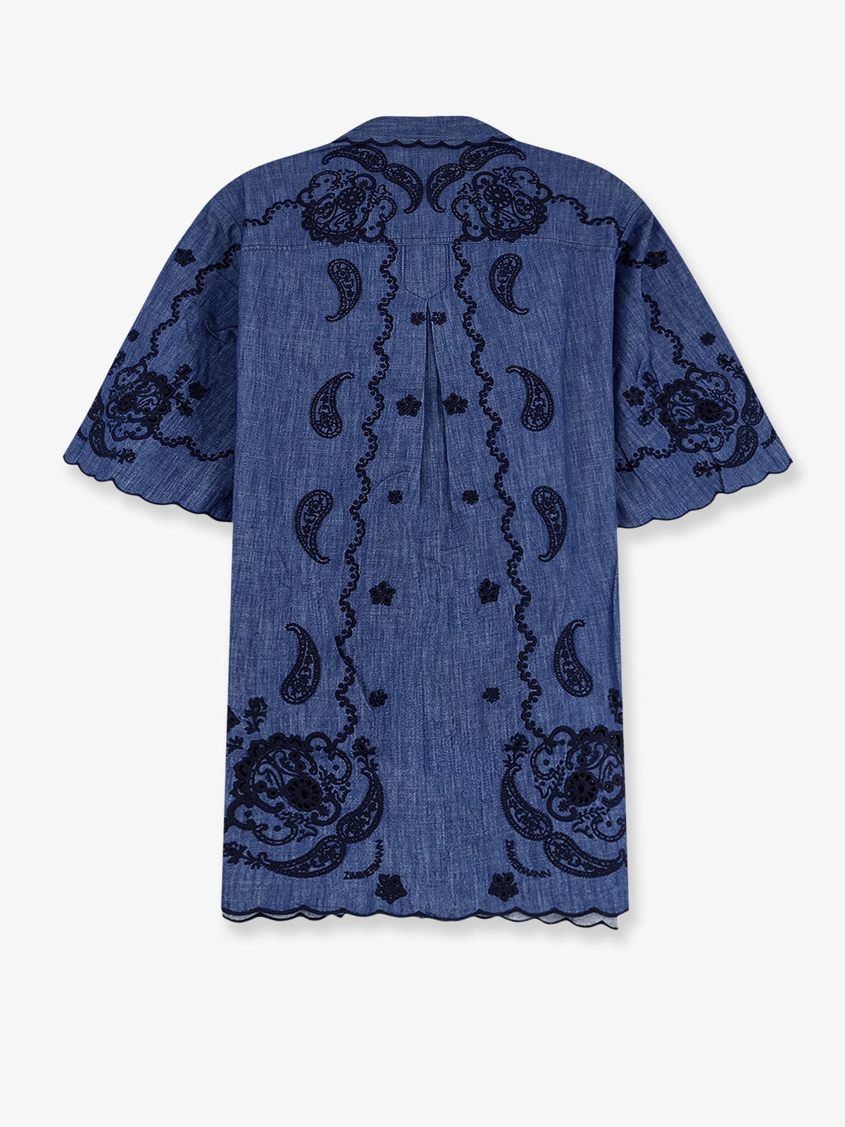 Aster denim mini dress