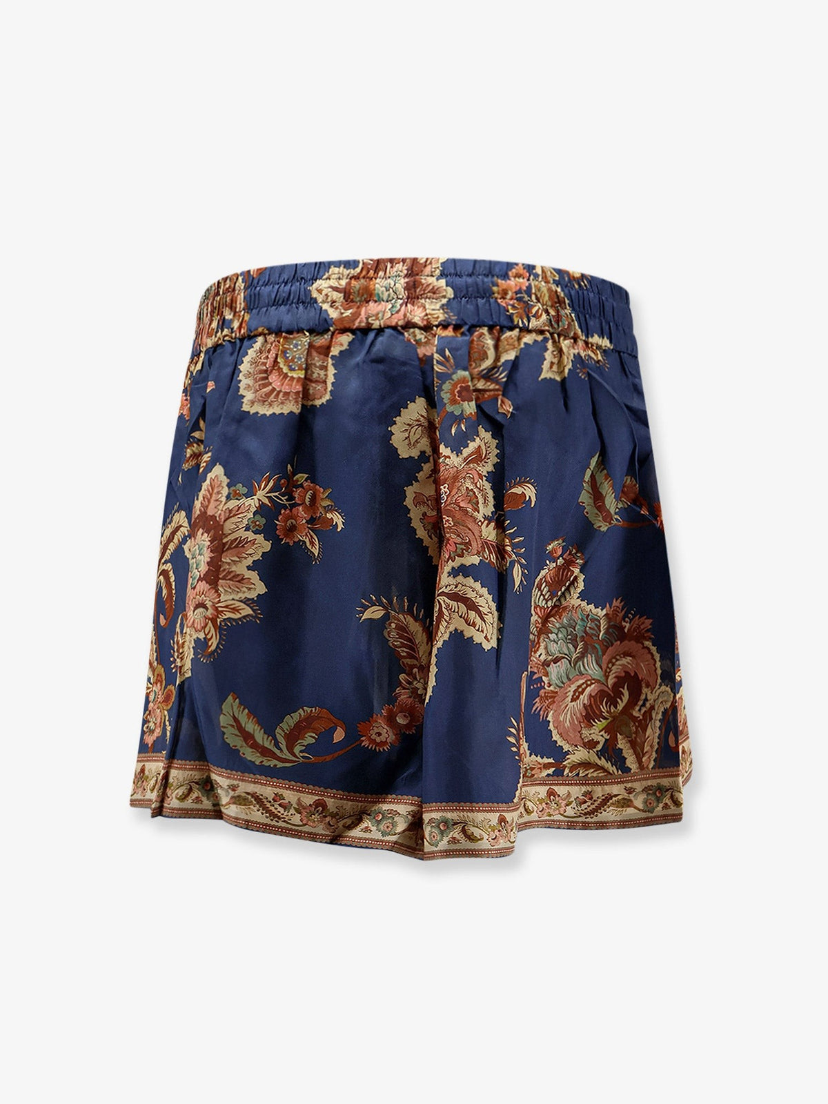 Aster Relaxed Silk Bermuda Shorts