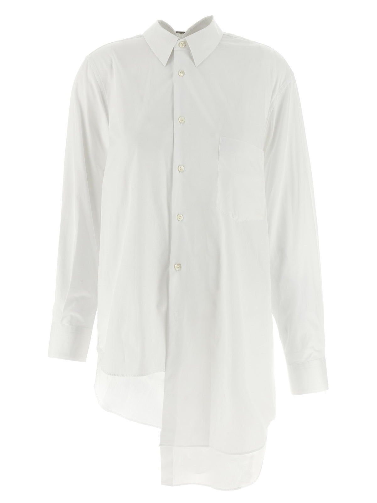 Asymmetric hem shirt
