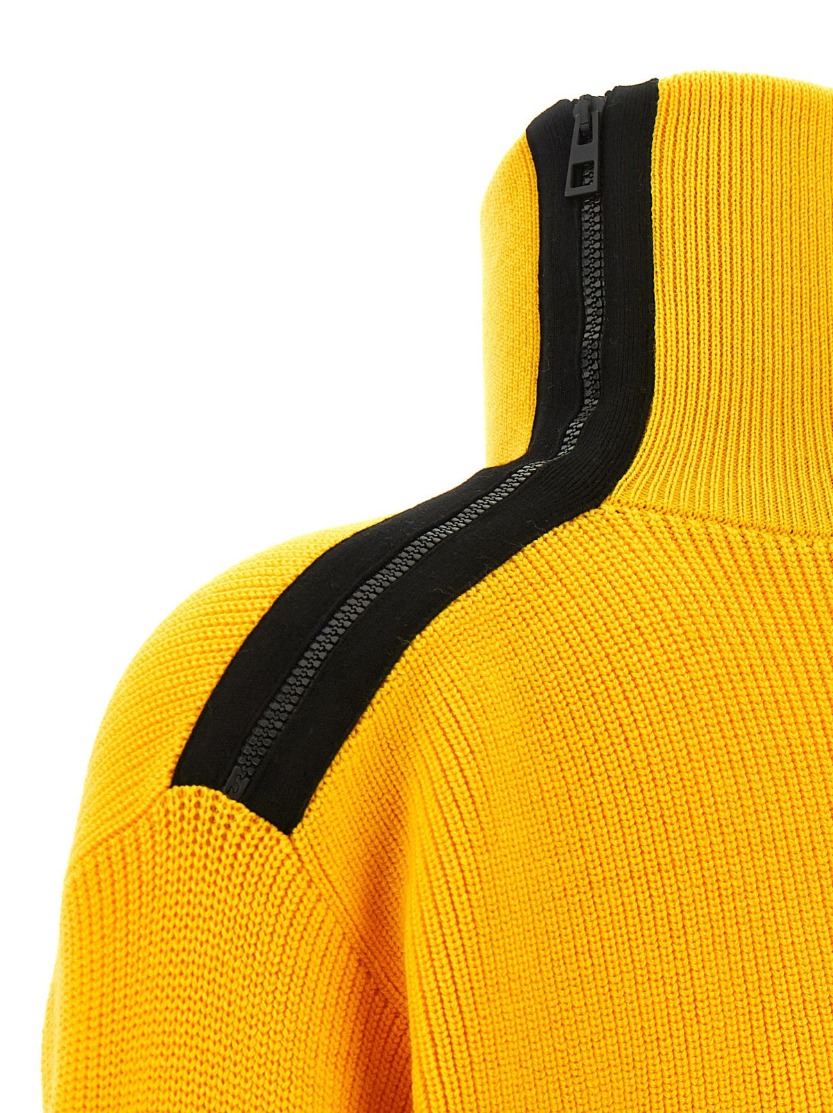 Asymmetrical neck sweater