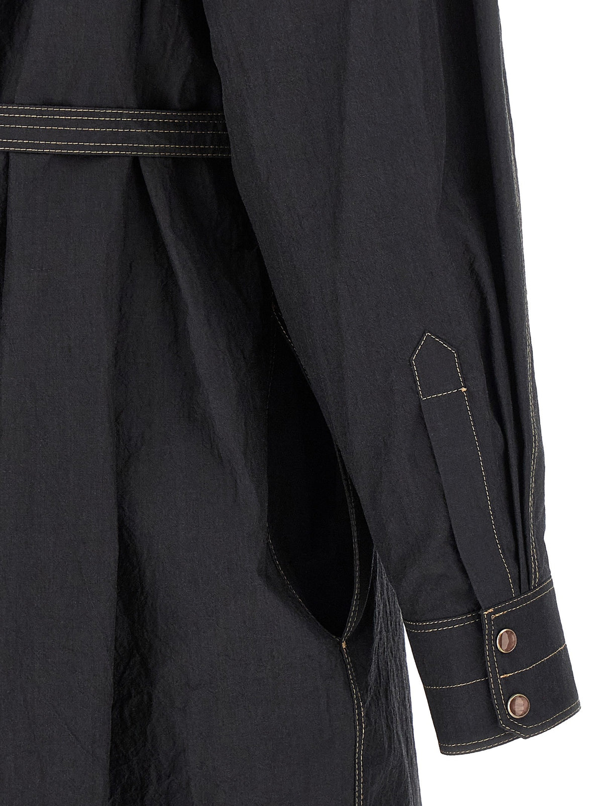 'Asymmetrical Shirt' dress