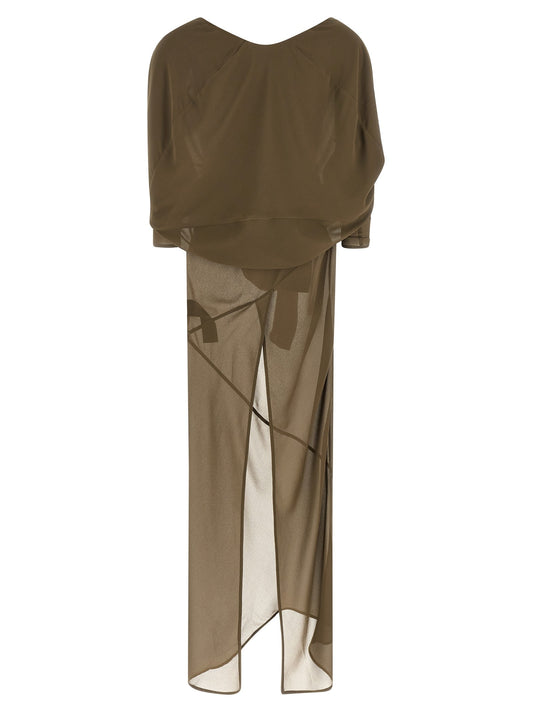 Asymmetrical skirt dress