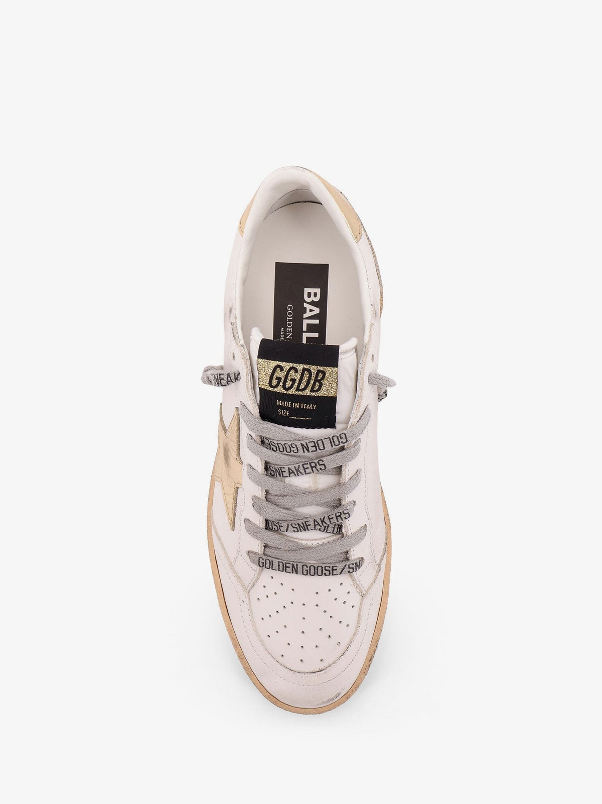 Ball Star leather sneakers with side logo