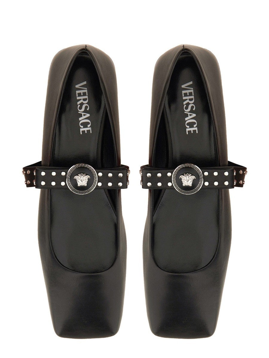 BALLERINA "GIANNI" RIBBON WITH STUDS