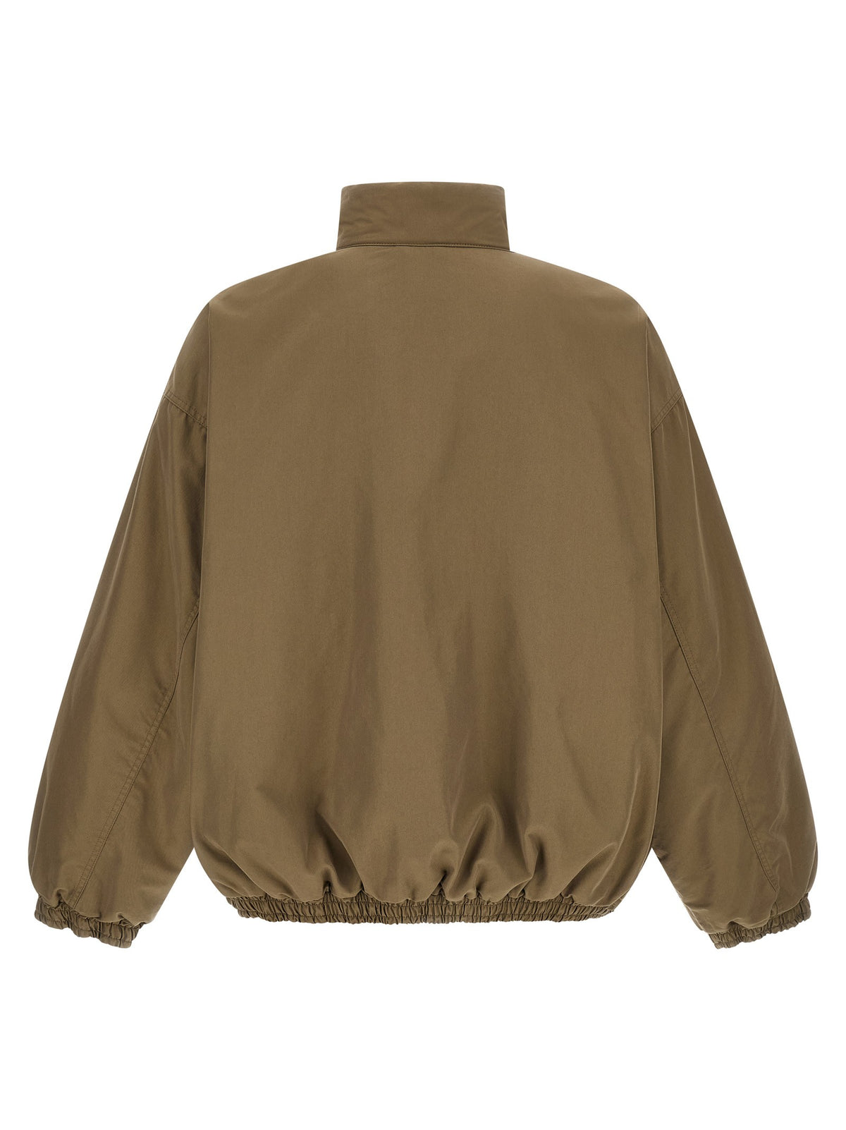 Beige Padded Windbreaker