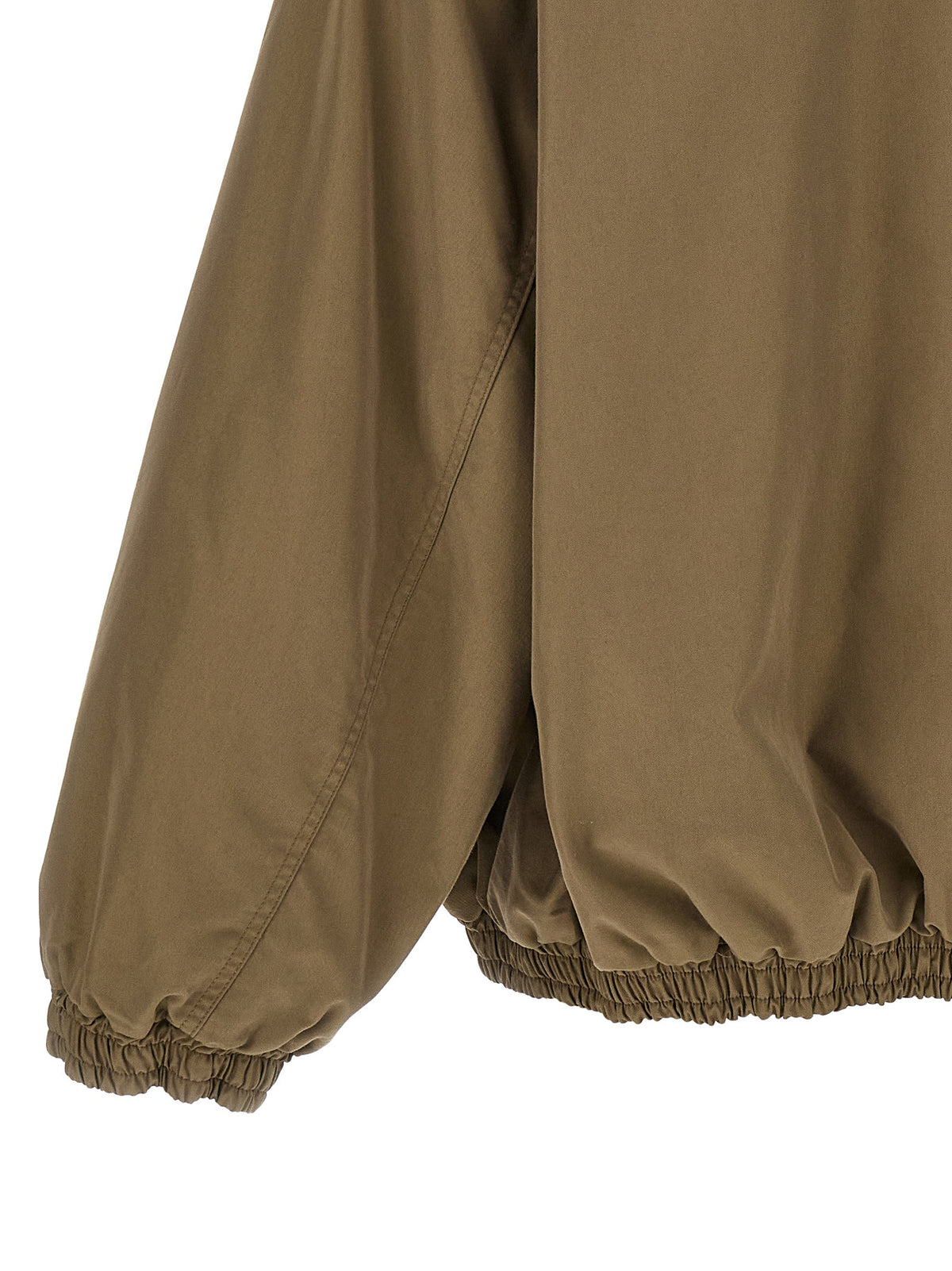 Beige Padded Windbreaker