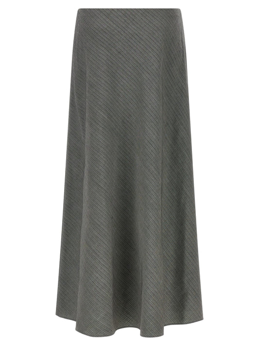 Bell chevron skirt