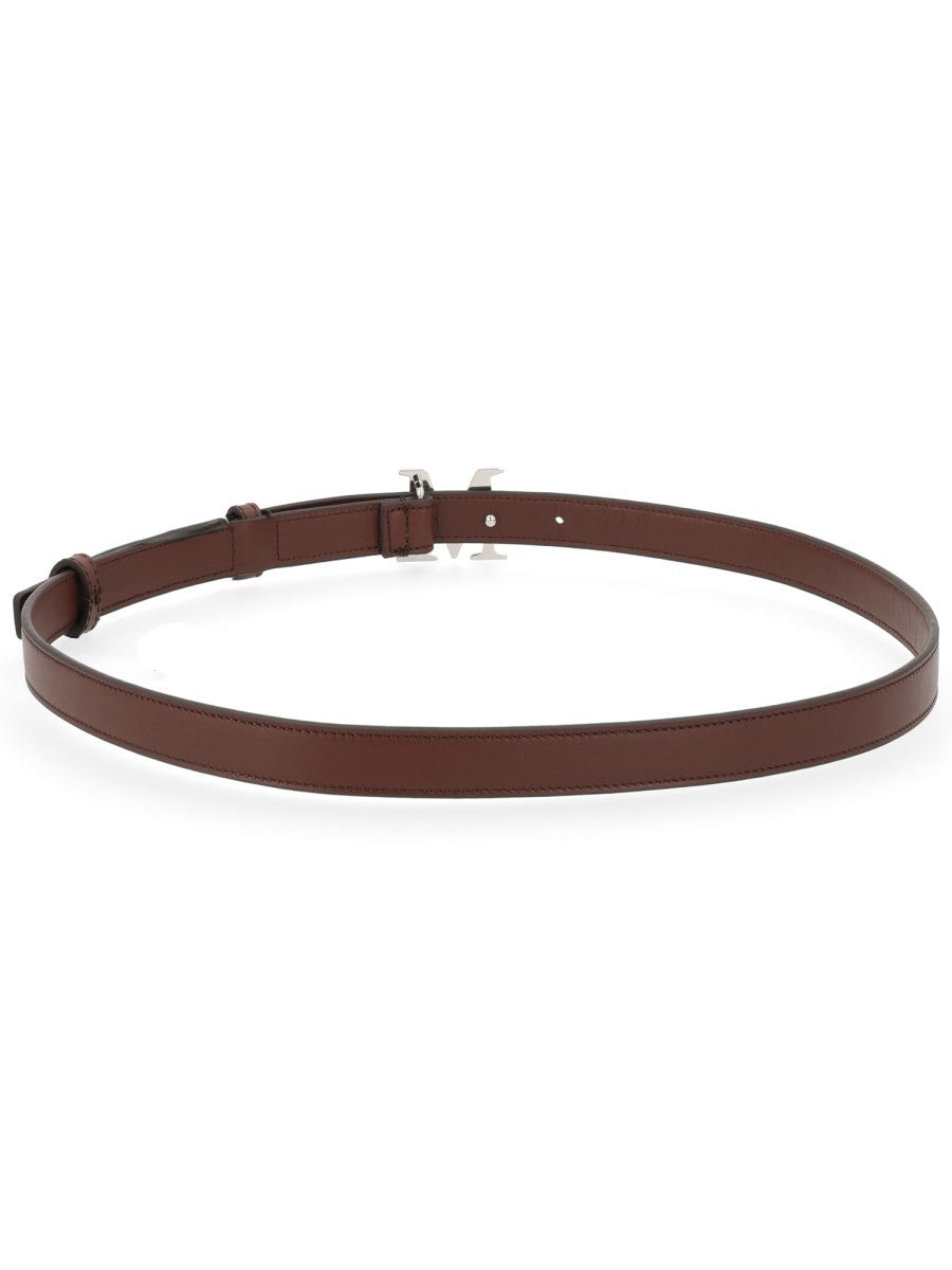 BELT WITH LOGO BUCKLE
