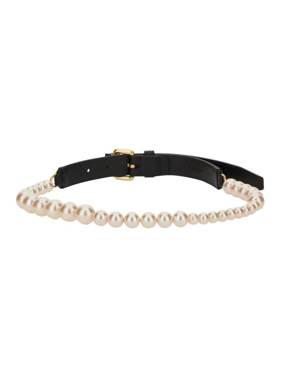BELT WITH PEARLS