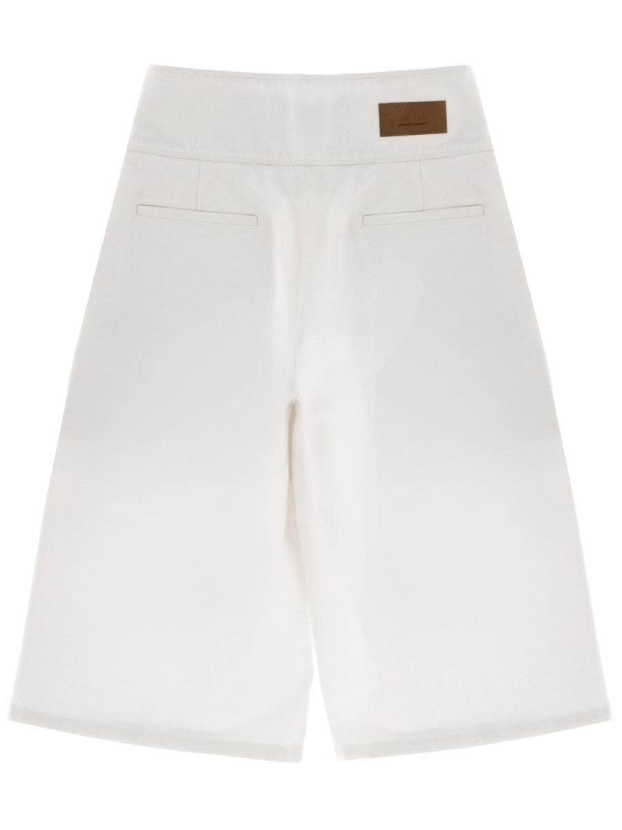 BELTED BERMUDA SHORTS