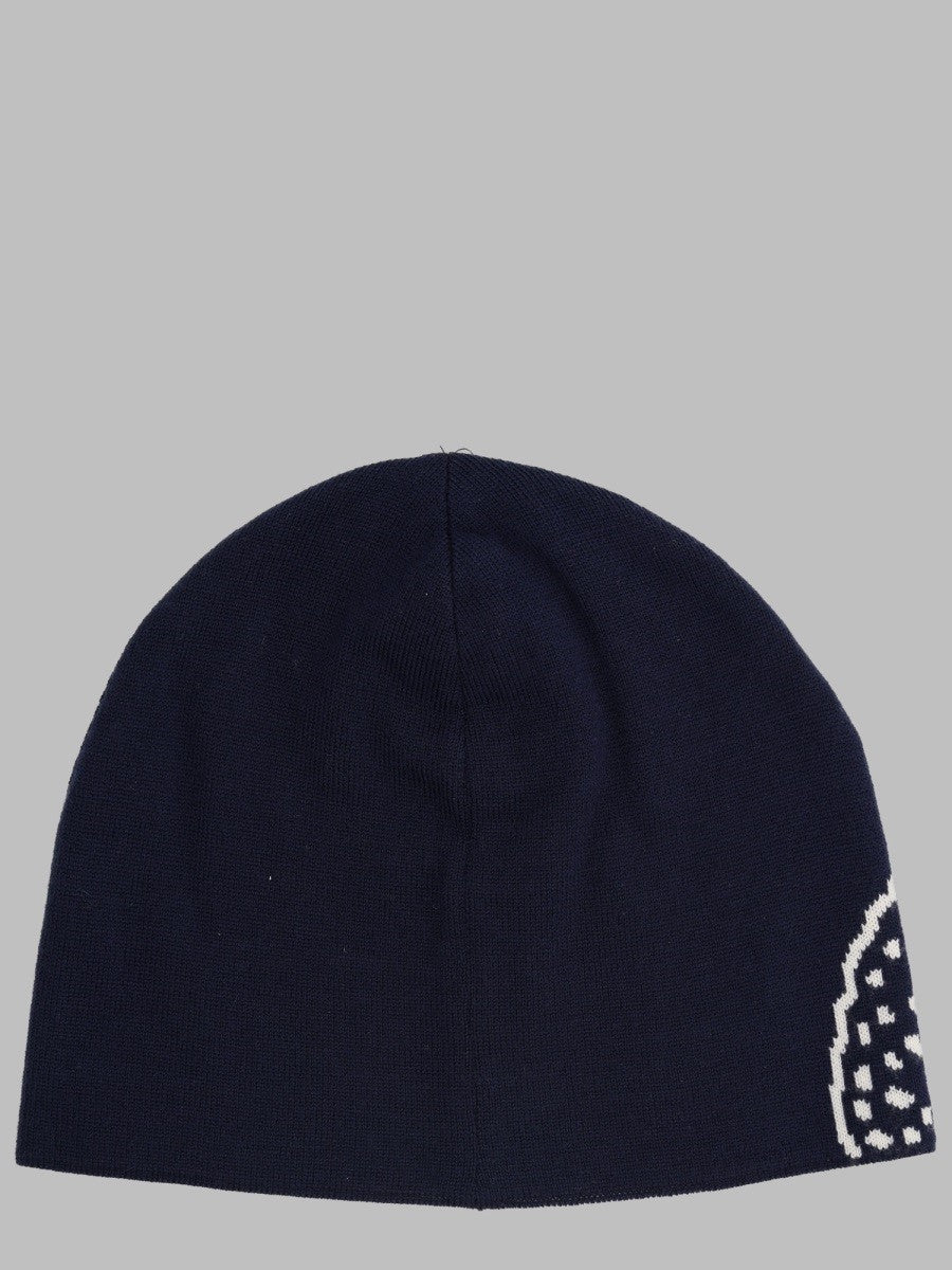 Berretto in Lana con Coccodrillo Jacquard