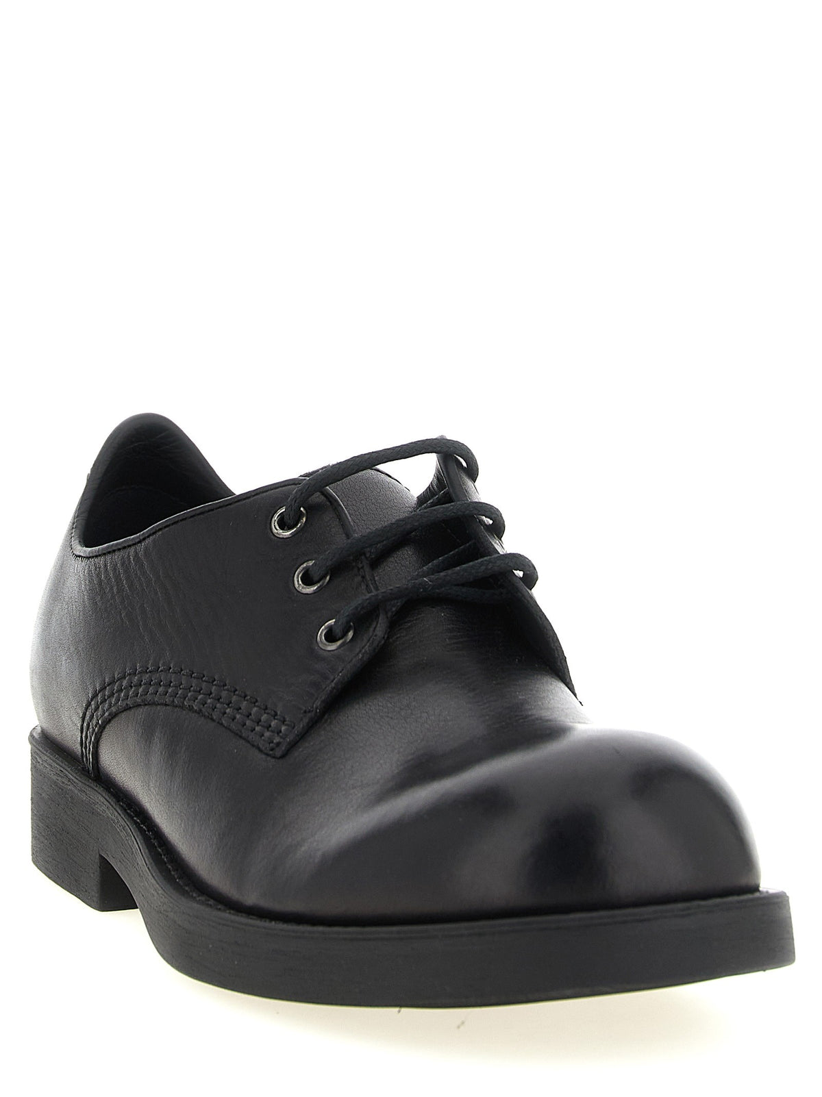 'Biker' lace up shoes