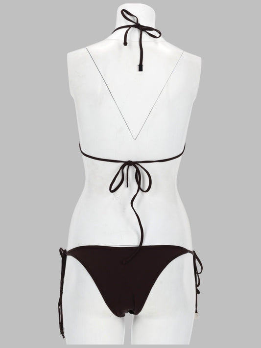 BIKINI "IL PRIMO BAGNO" IN LYCRA TRAFORATA
