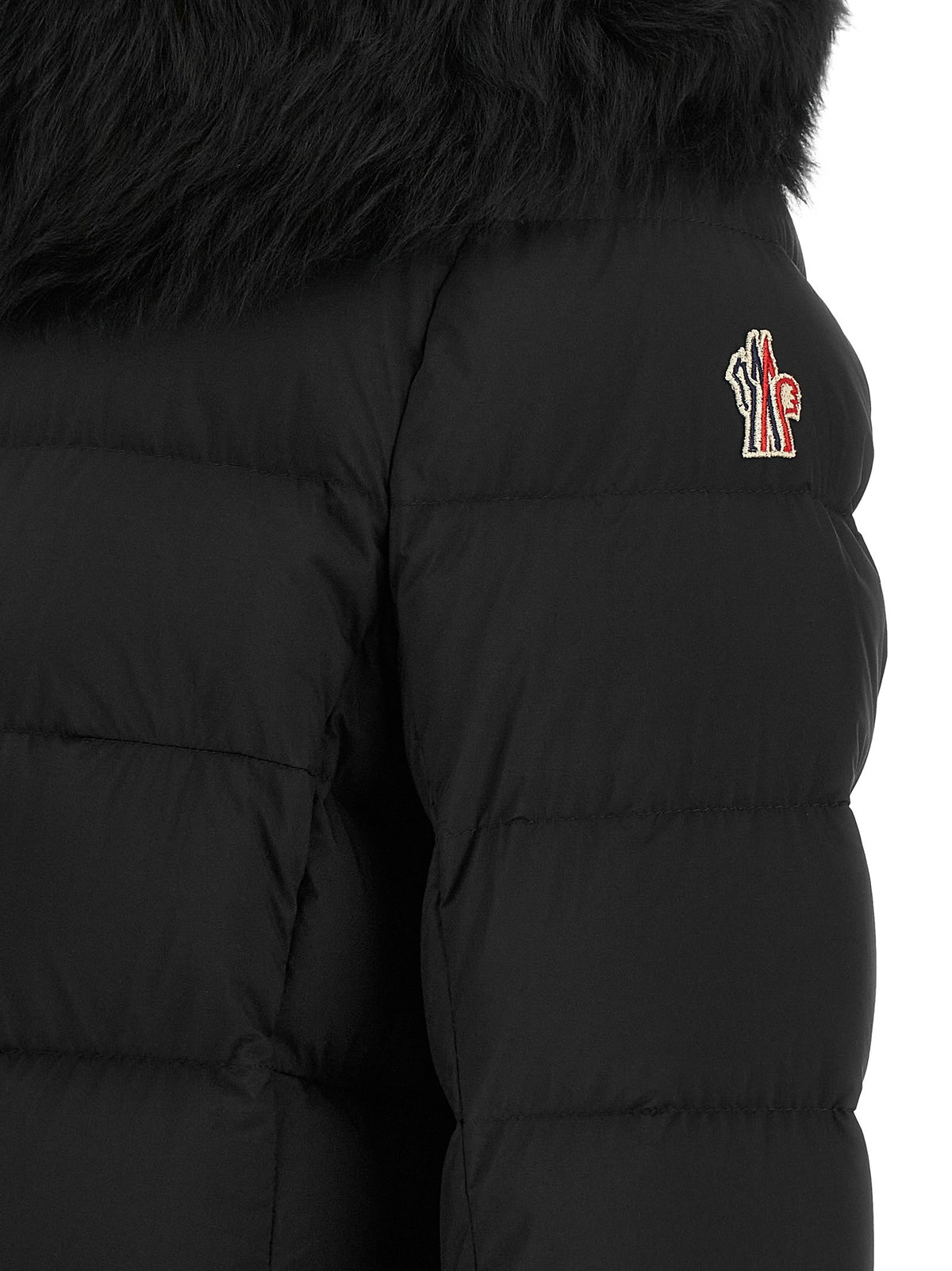 Black 'Armoniques' ski down jacket