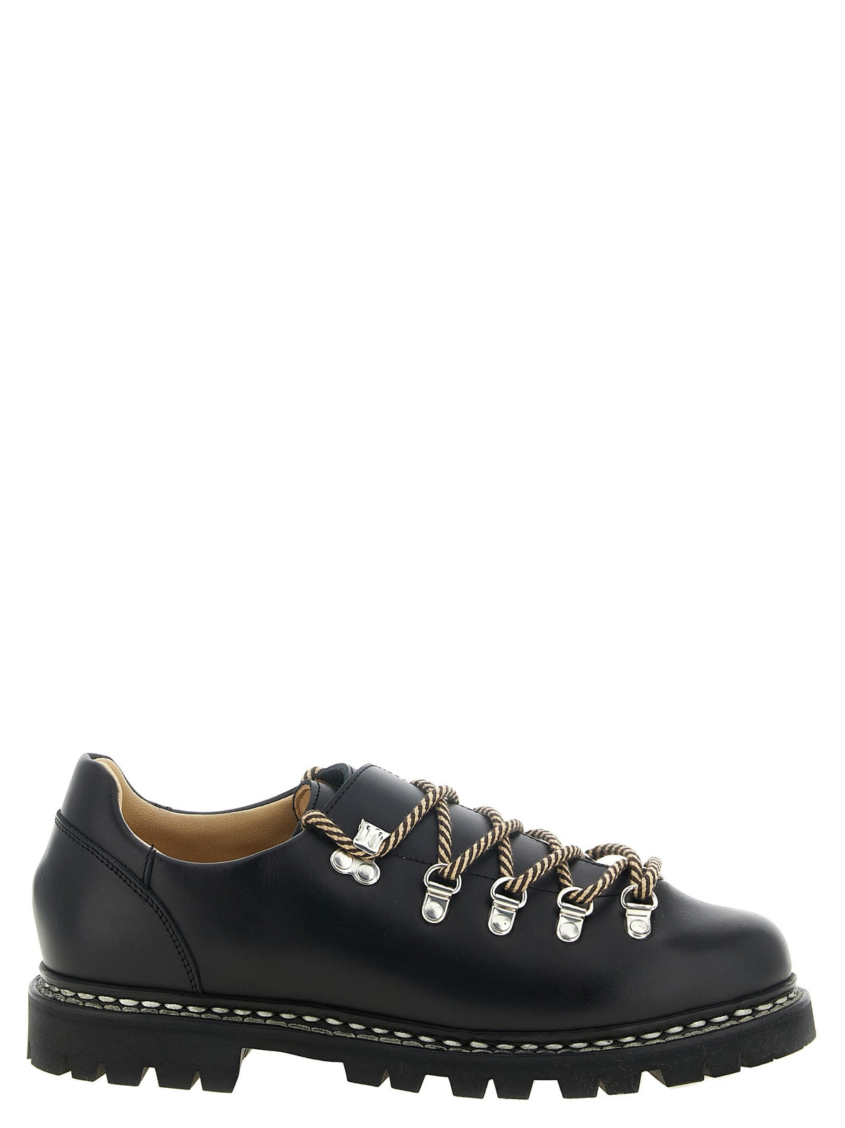 Black 'Clusaz' lace-up shoes