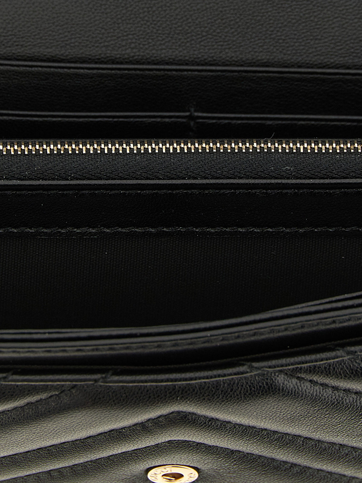 Black 'Continental - GG Marmont' wallet