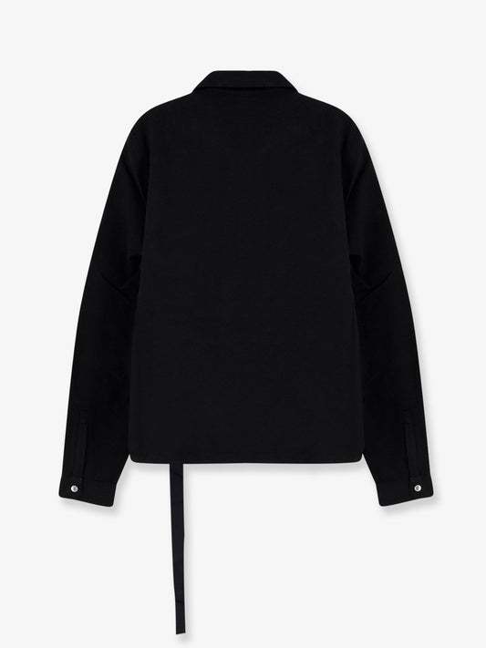 Black denim jacket