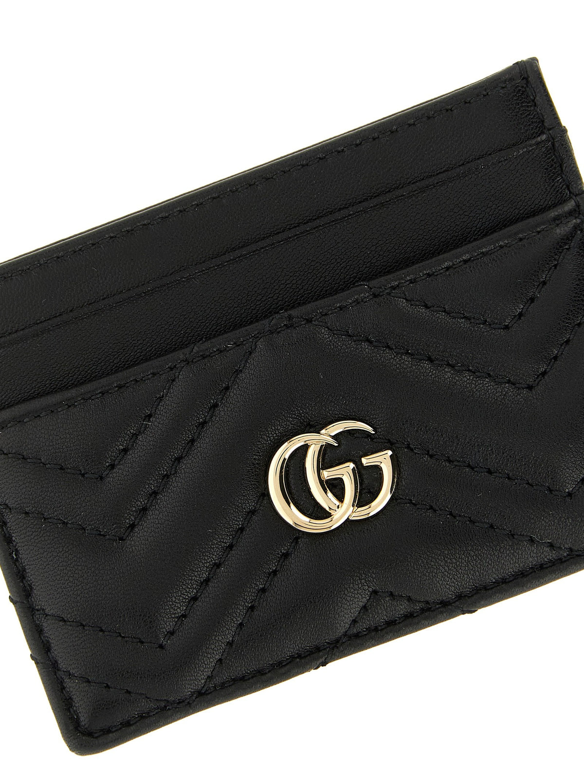 Black 'GG Marmont' card holder