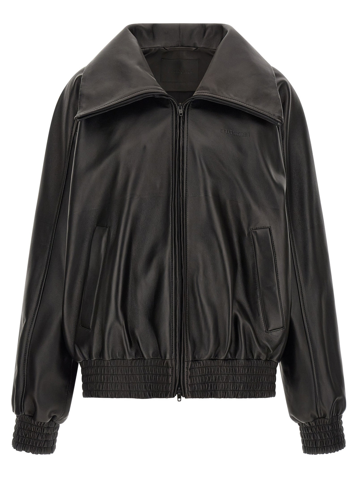Black leather 'Le City' jacket